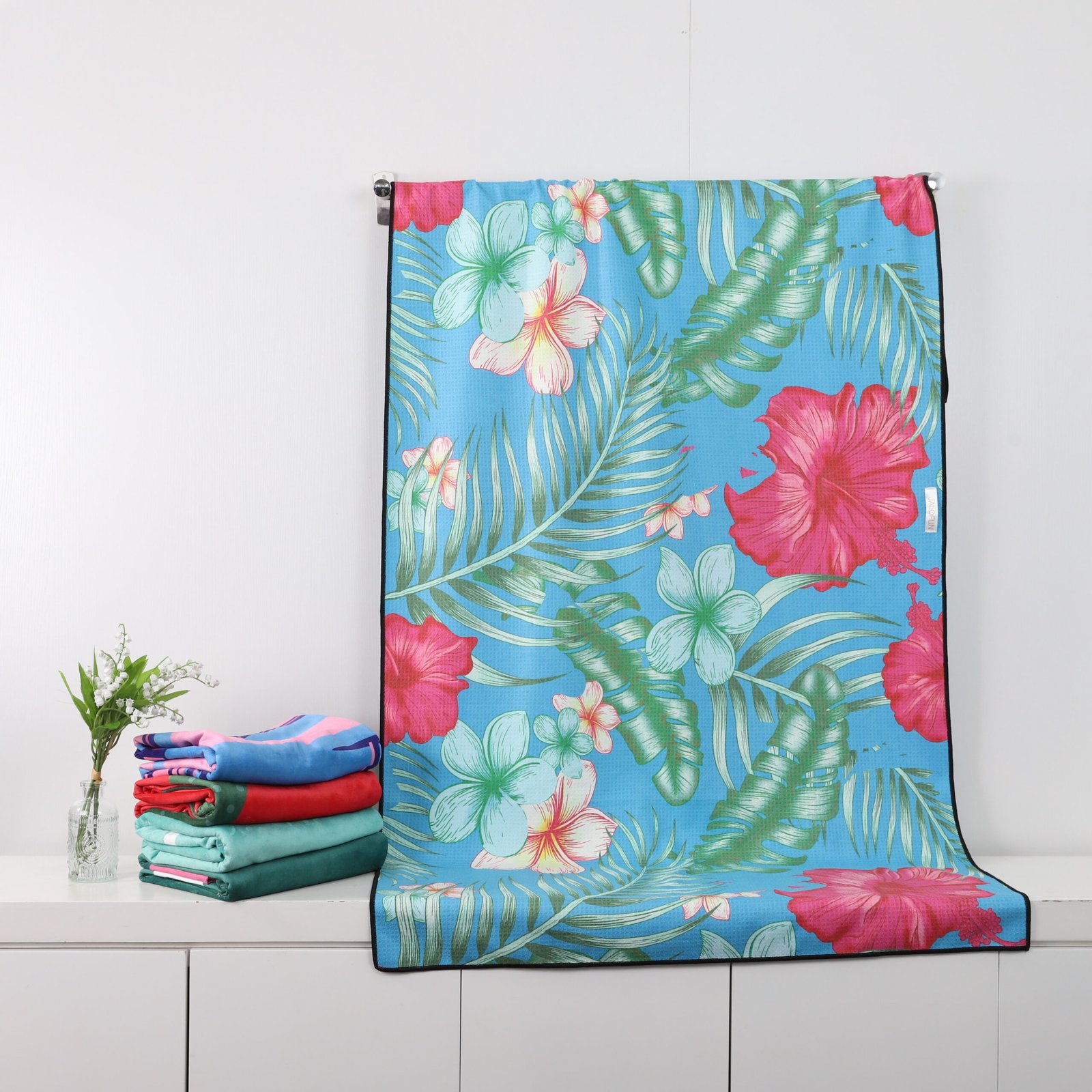 Full-color sublimation printing on towels