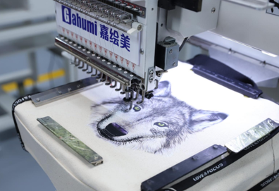 High-density embroidery on premium towels