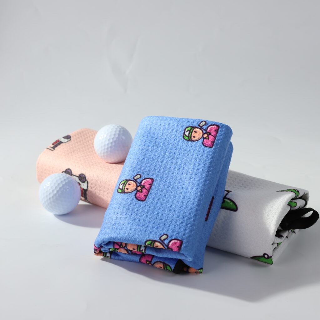 Gahumi Custom Golf Towels Premium Factory Price Brand New Custom Monogram Golf Magnetic Towel - 2