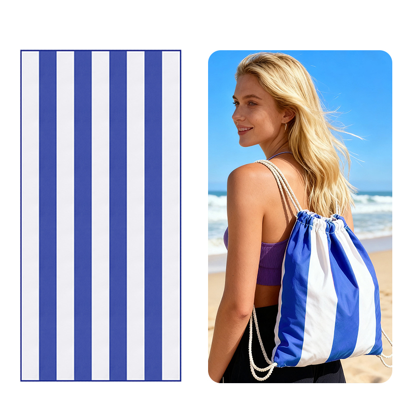 Backpack Beach Towel – Ultra-Soft, Lightweight & Travel Ready - 2