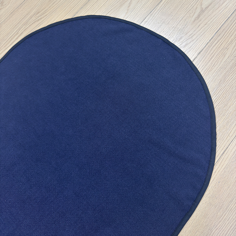 360gsm Premium Oval Yoga Towel – Custom Silicone Grip Patterns Available - 3