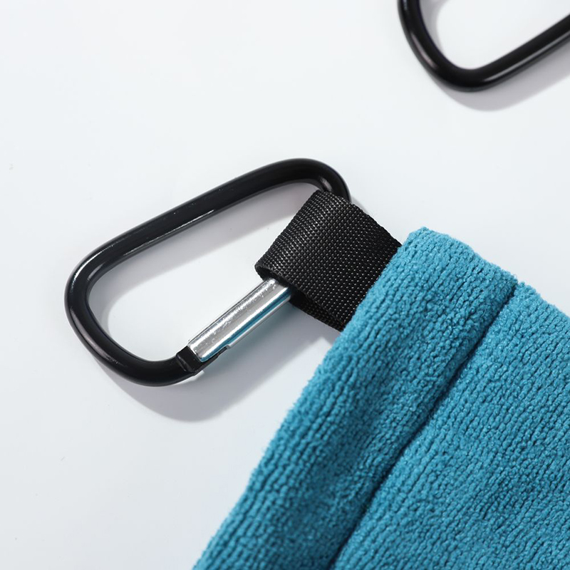 400GSM Microfiber Golf towel with Hook - 6