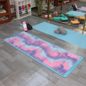 Premium Tie-Dye Yoga Mats Towel – Ultra-Soft Microfiber with Superior Absorbency