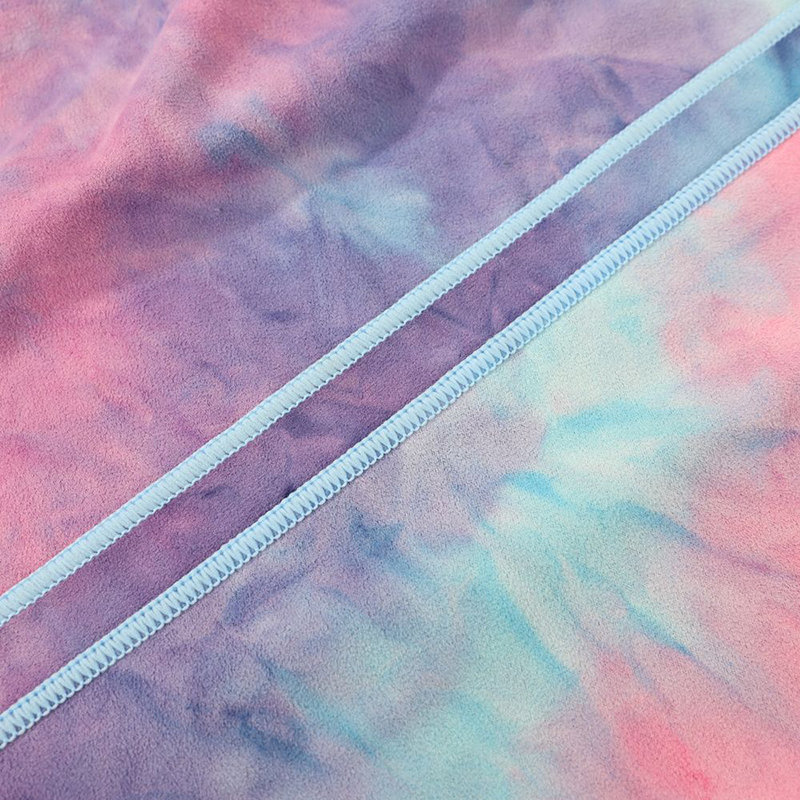 Premium Tie-Dye Yoga Mats Towel – Ultra-Soft Microfiber with Superior Absorbency - 4