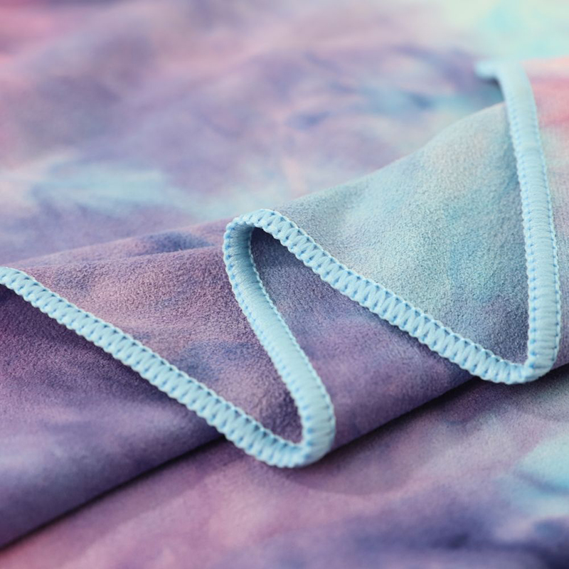Premium Tie-Dye Yoga Mats Towel – Ultra-Soft Microfiber with Superior Absorbency - 5