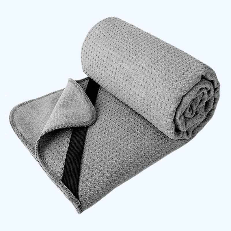 Stay-Put Yoga Mats Towel – Designed to Move with Your Practice - 1