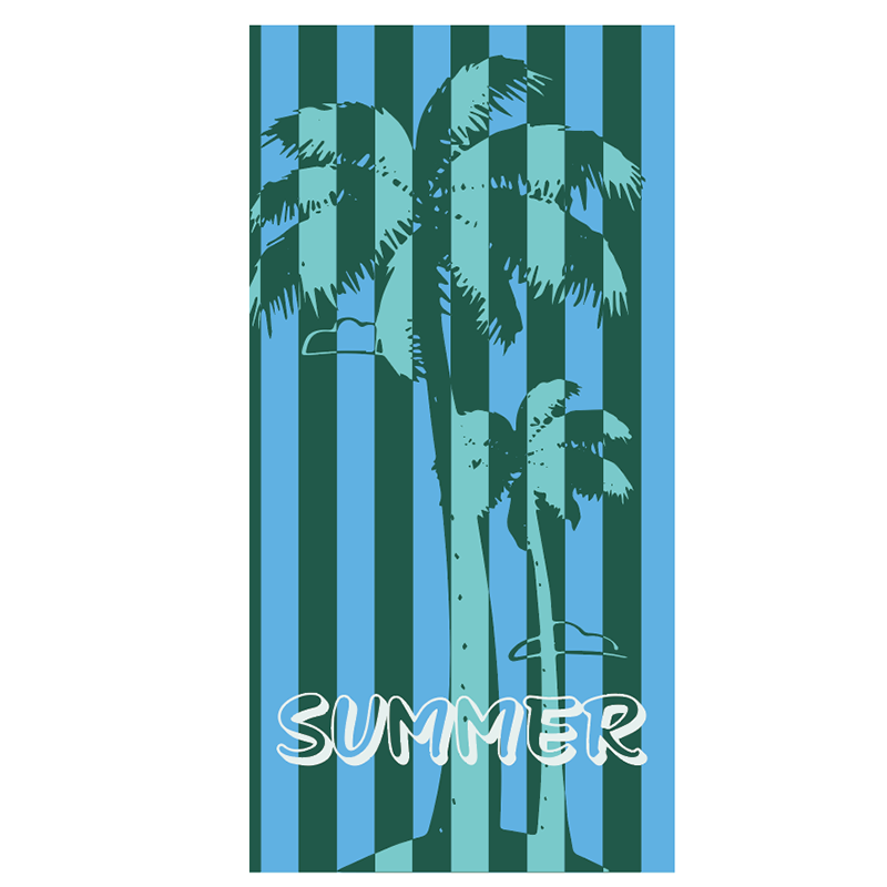 Premium Terry Microfiber Beach Towels – Custom Sizes & Designs Available - 1